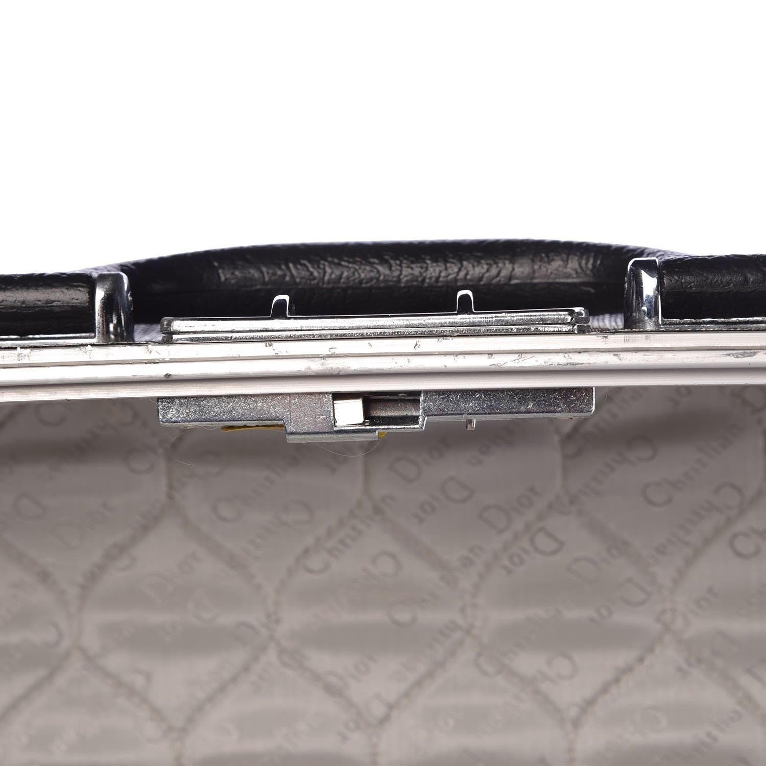 Christian Dior Monogram Jr Pullman 24 Luggage Suitcase Black 13 of 14
