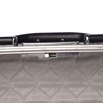 Christian Dior Monogram Jr Pullman 24 Luggage Suitcase Black 13 of 14