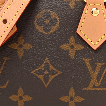 Louis Vuitton Monogram Nano Speedy Bandouliere 8 of 10