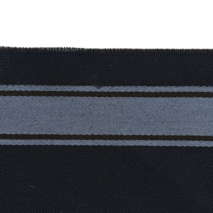 Louis Vuitton Wool Damier Geant Messager Scarf Navy 5 of 5