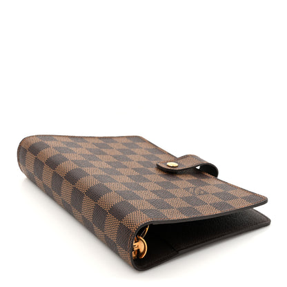 Louis Vuitton Damier Ebene Medium Ring Agenda Cover 4 of 6