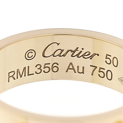 Cartier 18K Yellow Gold 5.5mm LOVE Ring 50 5.25 4 of 4
