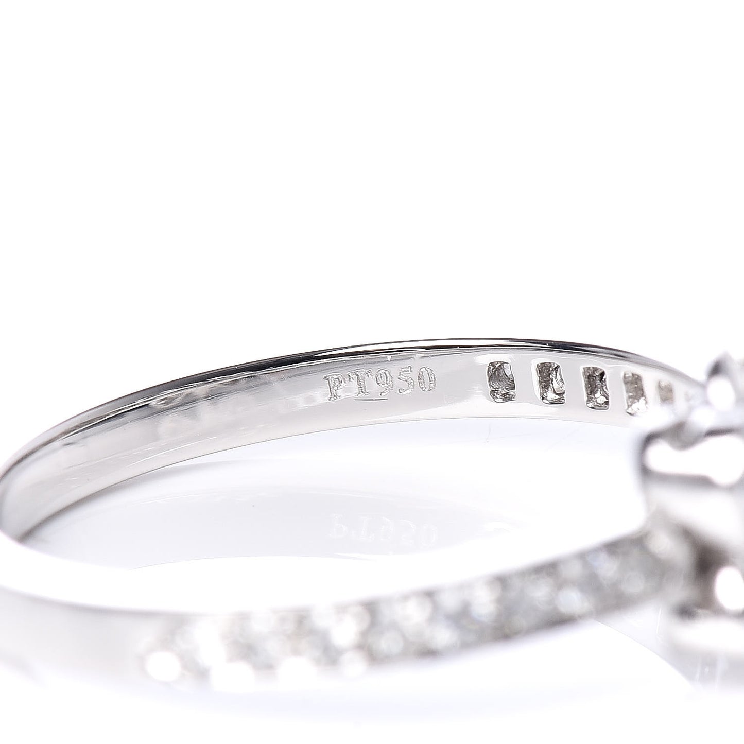 Platinum Diamond Enchant Butterfly Ring 49 4.75