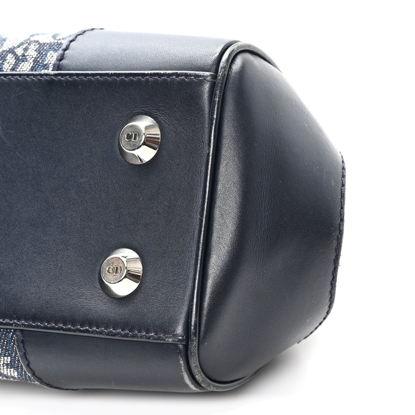 Monogram Frame Satchel Blue