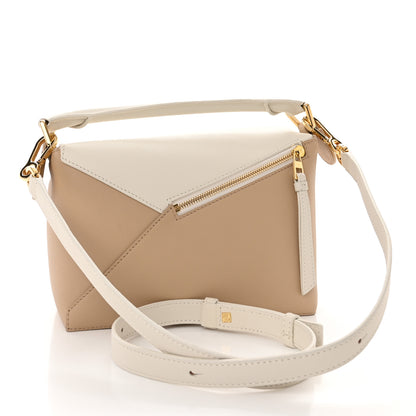 Loewe Classic Calfskin Small Puzzle Edge Bag Soft White Paper Craft 2 of 11