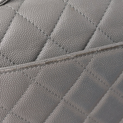 Chanel Caviar Quilted Large Business Affinity Flap Grey 18 of 23
