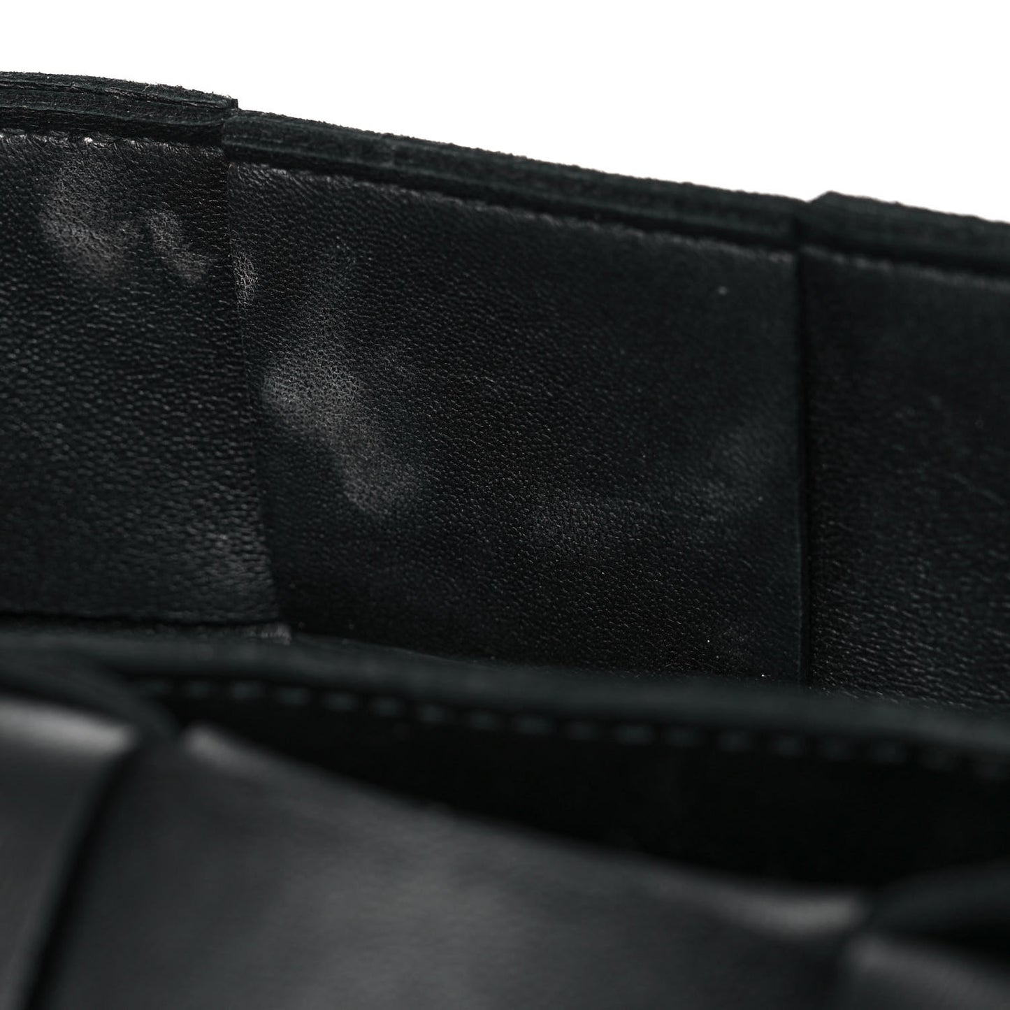 Lambskin Maxi Intrecciato Cassette Crossbody Bag Black