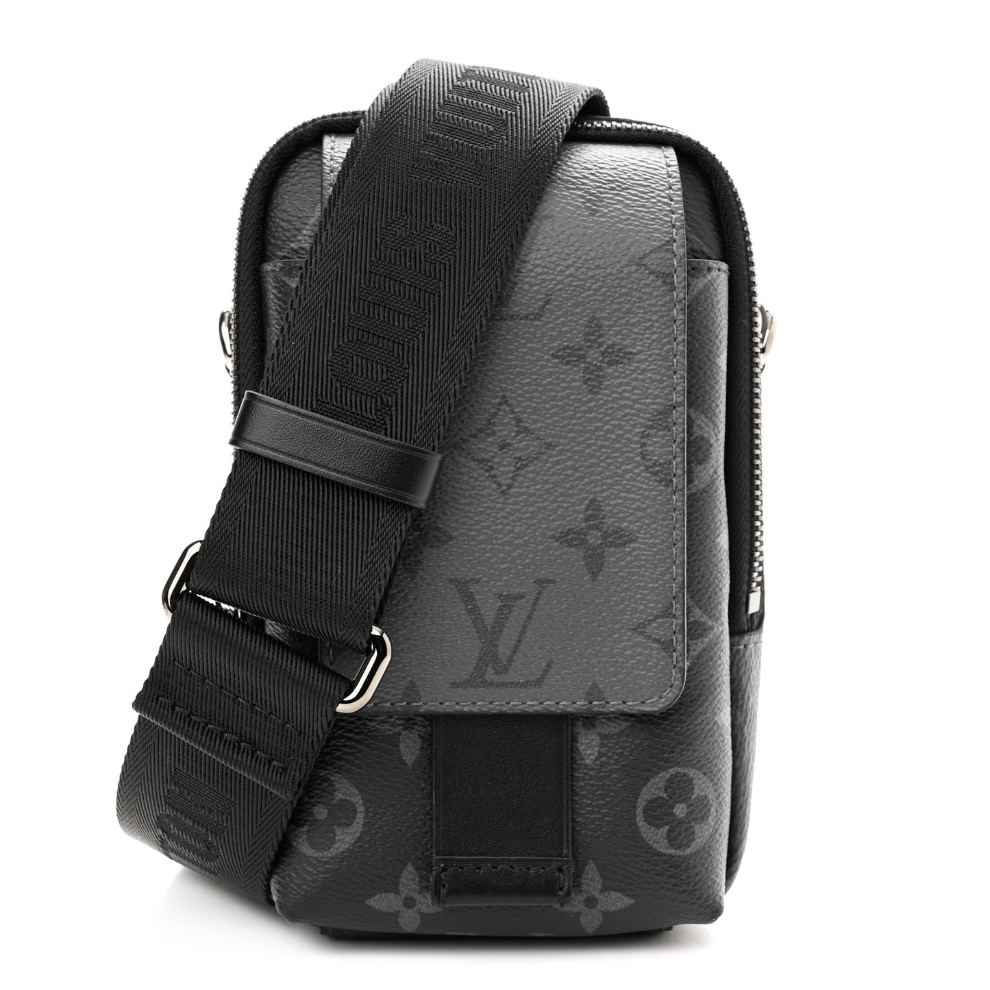 Monogram Eclipse Reverse Double Phone Pouch NM
