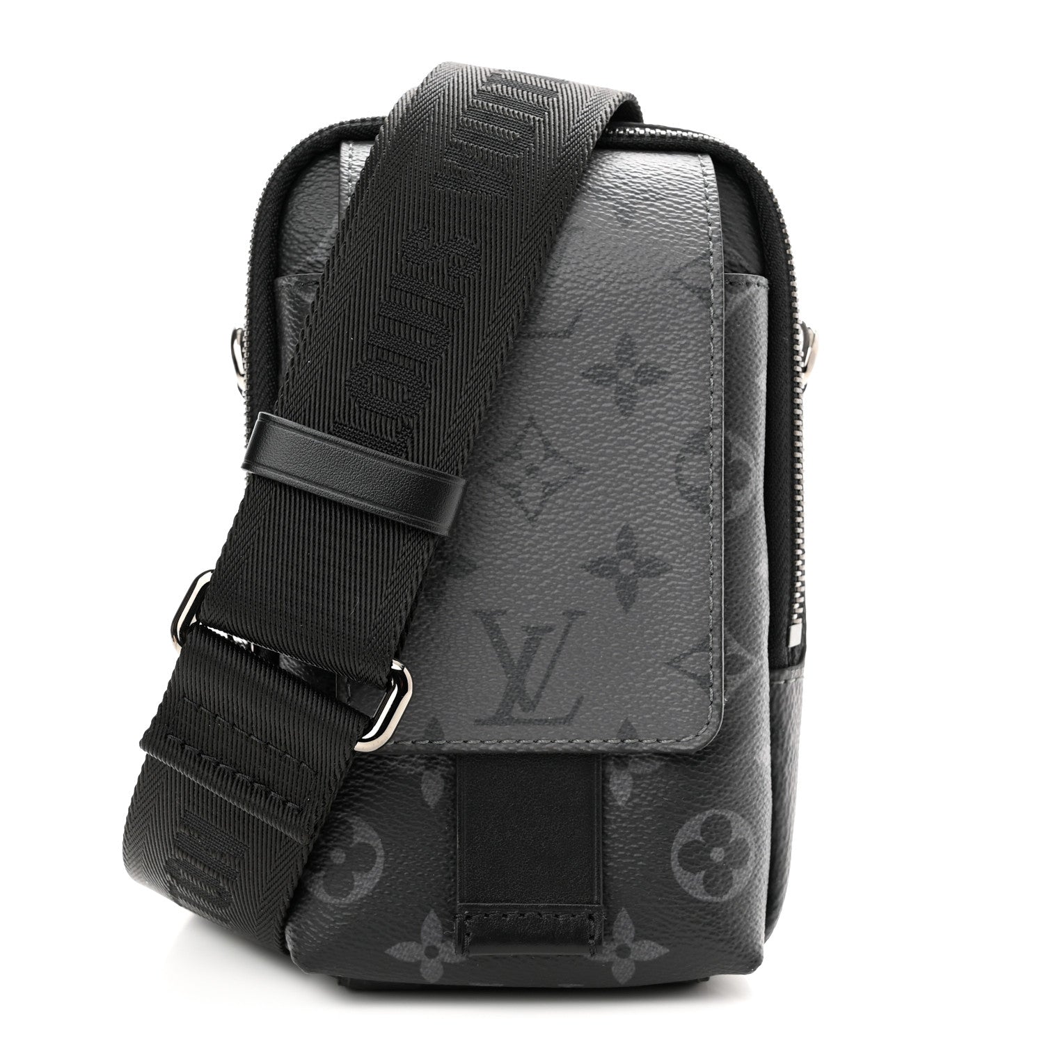 Louis Vuitton Monogram Eclipse Reverse Double Phone Pouch NM 1 of 10