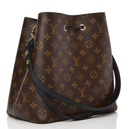 Louis Vuitton Monogram Neonoe MM Black 3 of 7