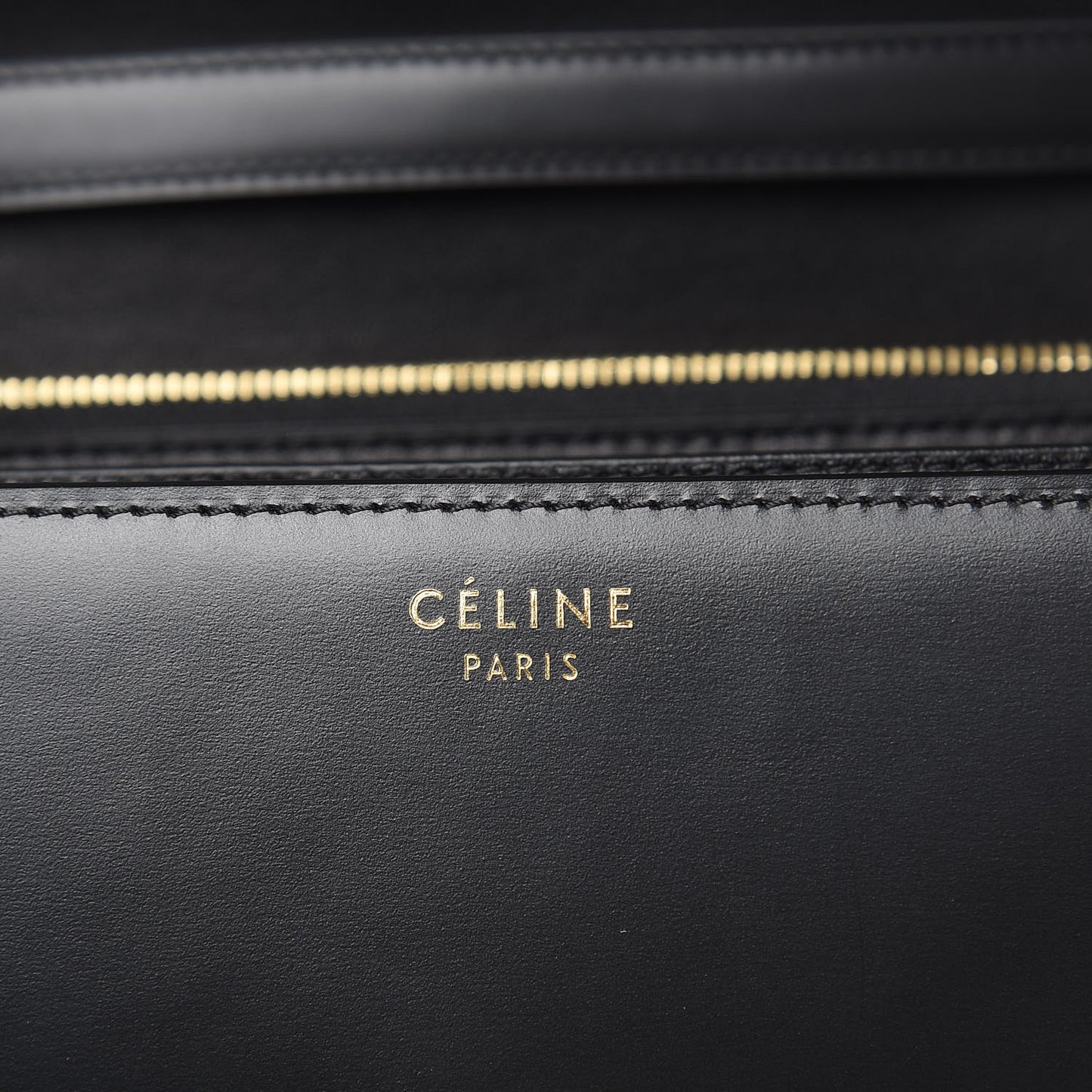 Box Calfskin Medium Classic Box Flap Bag Black