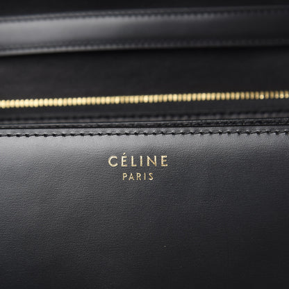 Celine Box Calfskin Medium Classic Box Flap Bag Black 6 of 9