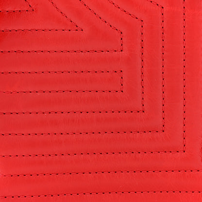 Chanel Calfskin Quilted Small Korean Garden Flap Red 9 of 13