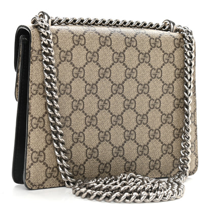 Gucci GG Supreme Monogram Mini Dionysus Shoulder Bag Black 3 of 11