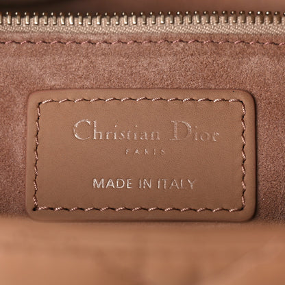Christian Dior Ultra Matte Calfskin Cannage Medium Lady Dior Beige 6 of 8