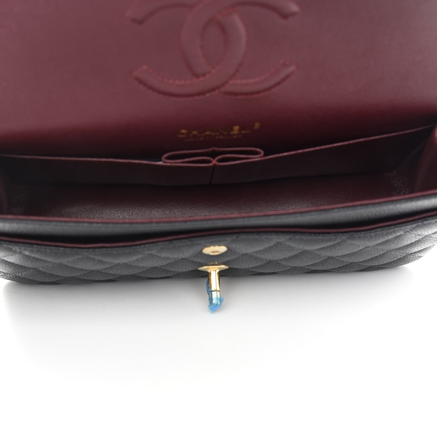 Chanel Caviar Quilted Medium Double Flap Black 4 of 8
