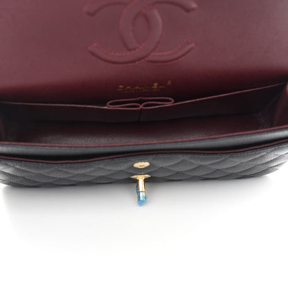 Chanel Caviar Quilted Medium Double Flap Black 4 of 8