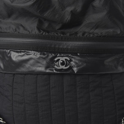 Chanel Nylon Drawstring Backpack Black 7 of 7