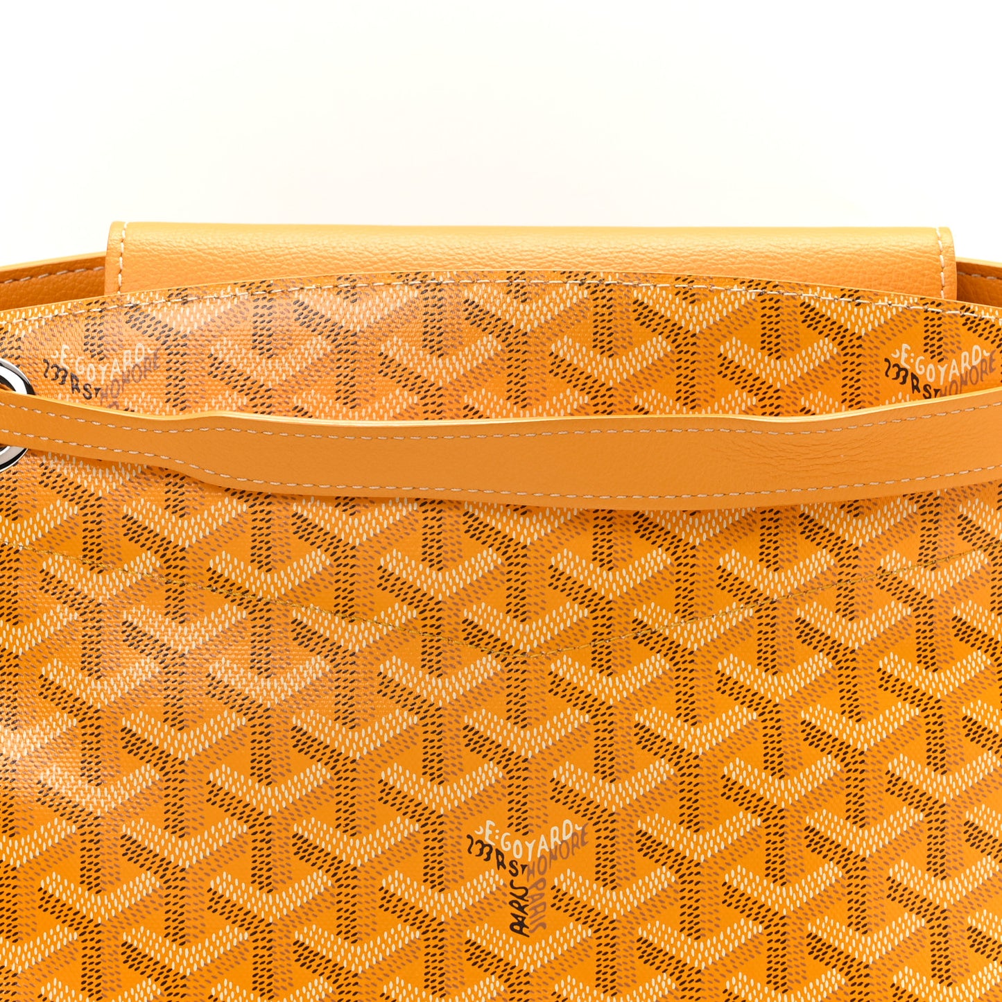 Goyardine Rouette PM Yellow