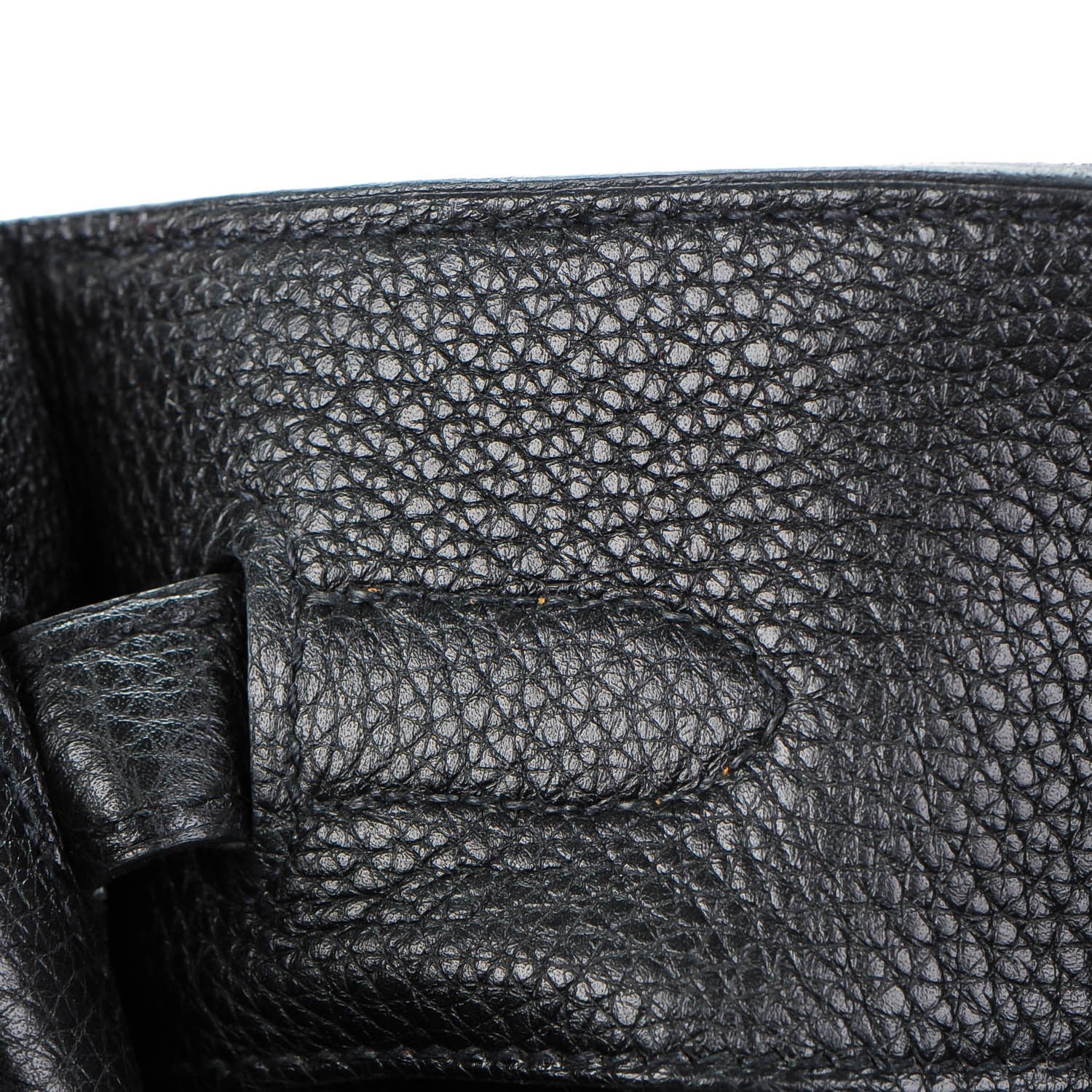 Hermes Taurillon Clemence So Kelly 22 Black 7 of 14