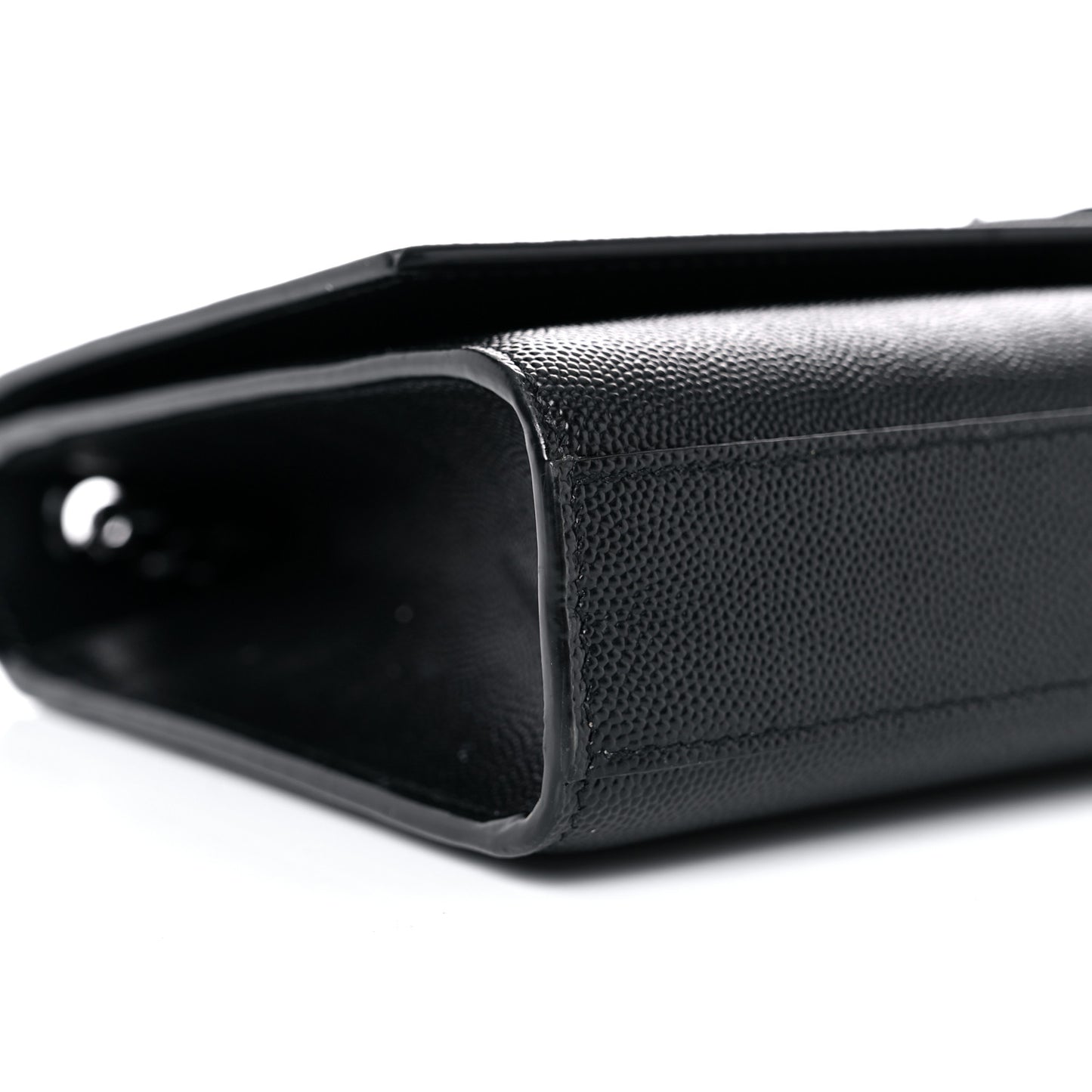 Grain De Poudre Medium Classic Monogram Kate Satchel Black