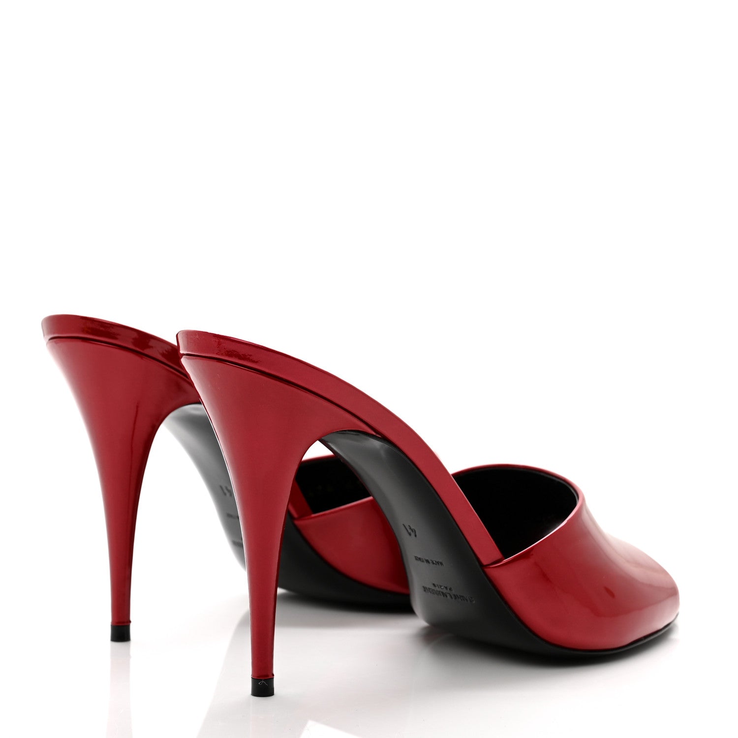 Saint Laurent Patent Sexy 95mm Pumps 41 Red 4 of 8