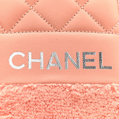 Chanel Lambskin CC Flat Mules L Light Pink 7 of 8