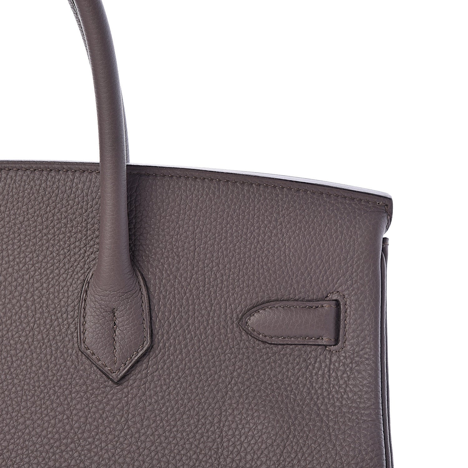 Hermes Togo Birkin 35 Etain 10 of 30
