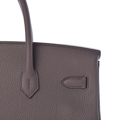 Hermes Togo Birkin 35 Etain 10 of 30