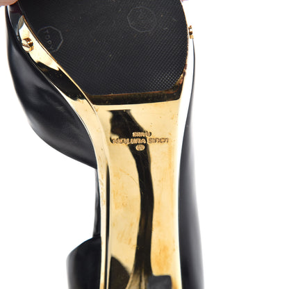 Louis Vuitton Smooth Calfskin Peep Toe Pumps 36.5 Black 8 of 10