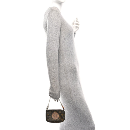 Louis Vuitton Monogram Complice Trunks and Bags Mini Pochette Accessories Beige 2 of 12