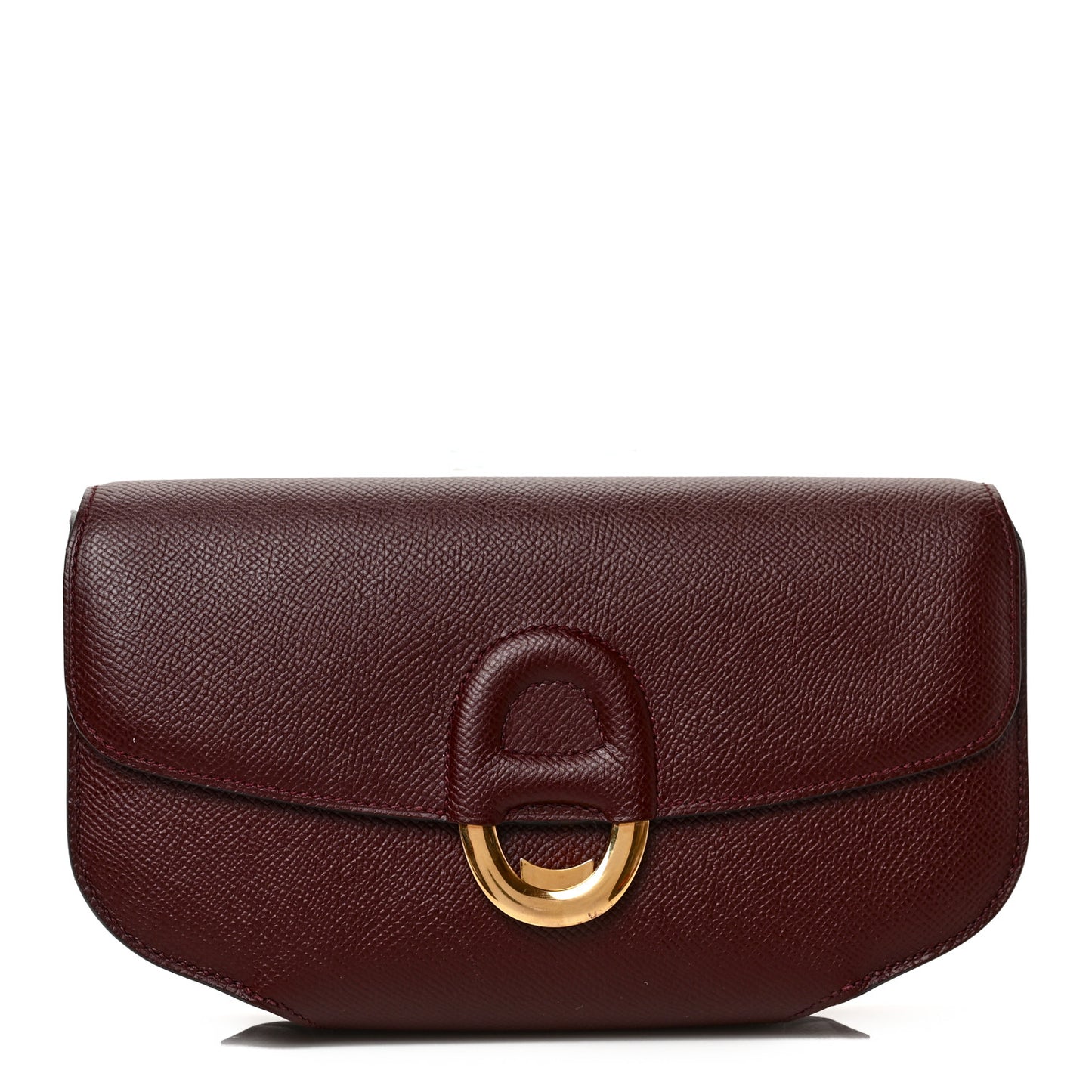 Epsom Cherche Midi Clutch Bordeaux