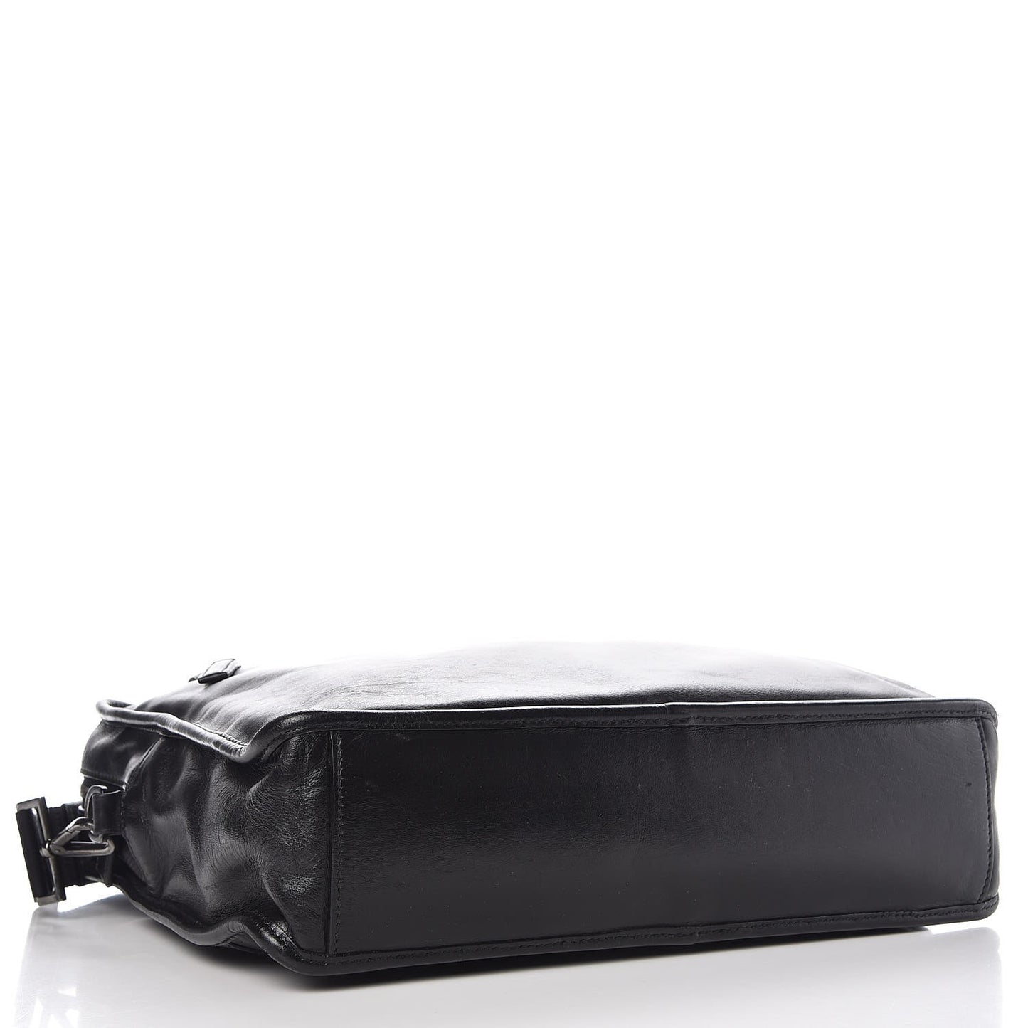 Nappa Briefcase Black