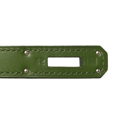 Hermes Swift Kelly Retourne 32 Pelouse 7 of 13