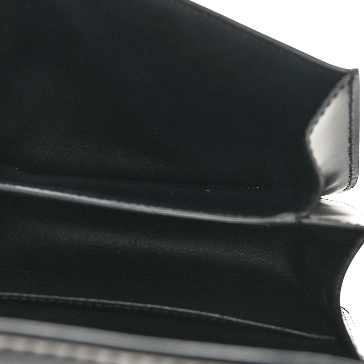 Celine Box Calfskin Teen Classic Box Flap Bag Black 5 of 9