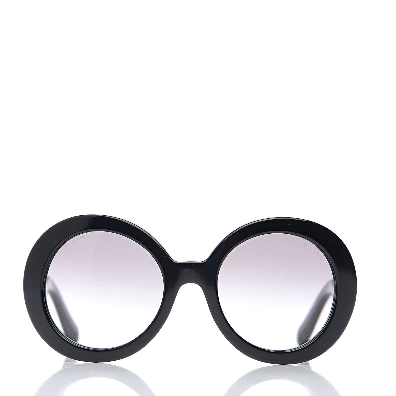 Prada Baroque Sunglasses SPR 27N Black 2 of 8