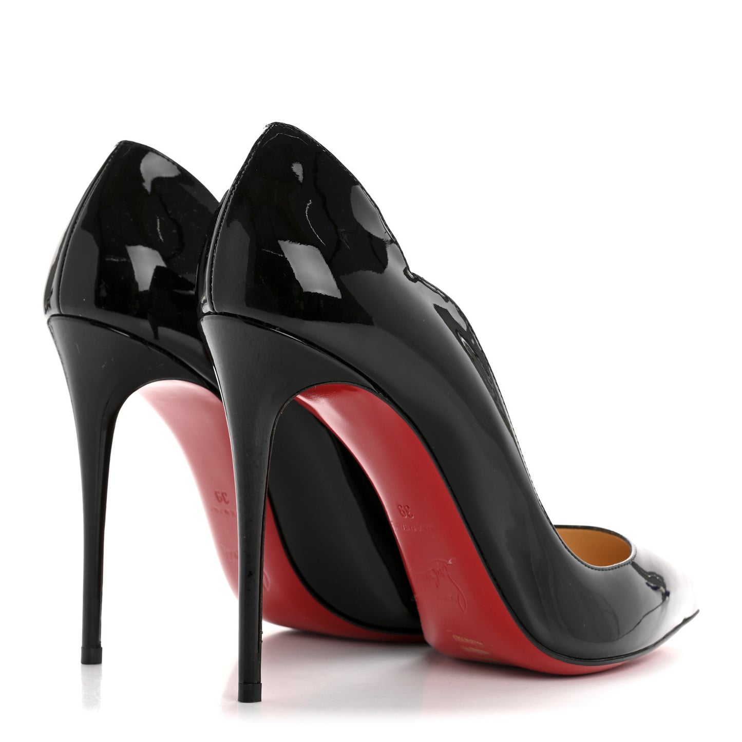 Patent Hot Chick 100 Pumps 39 Black