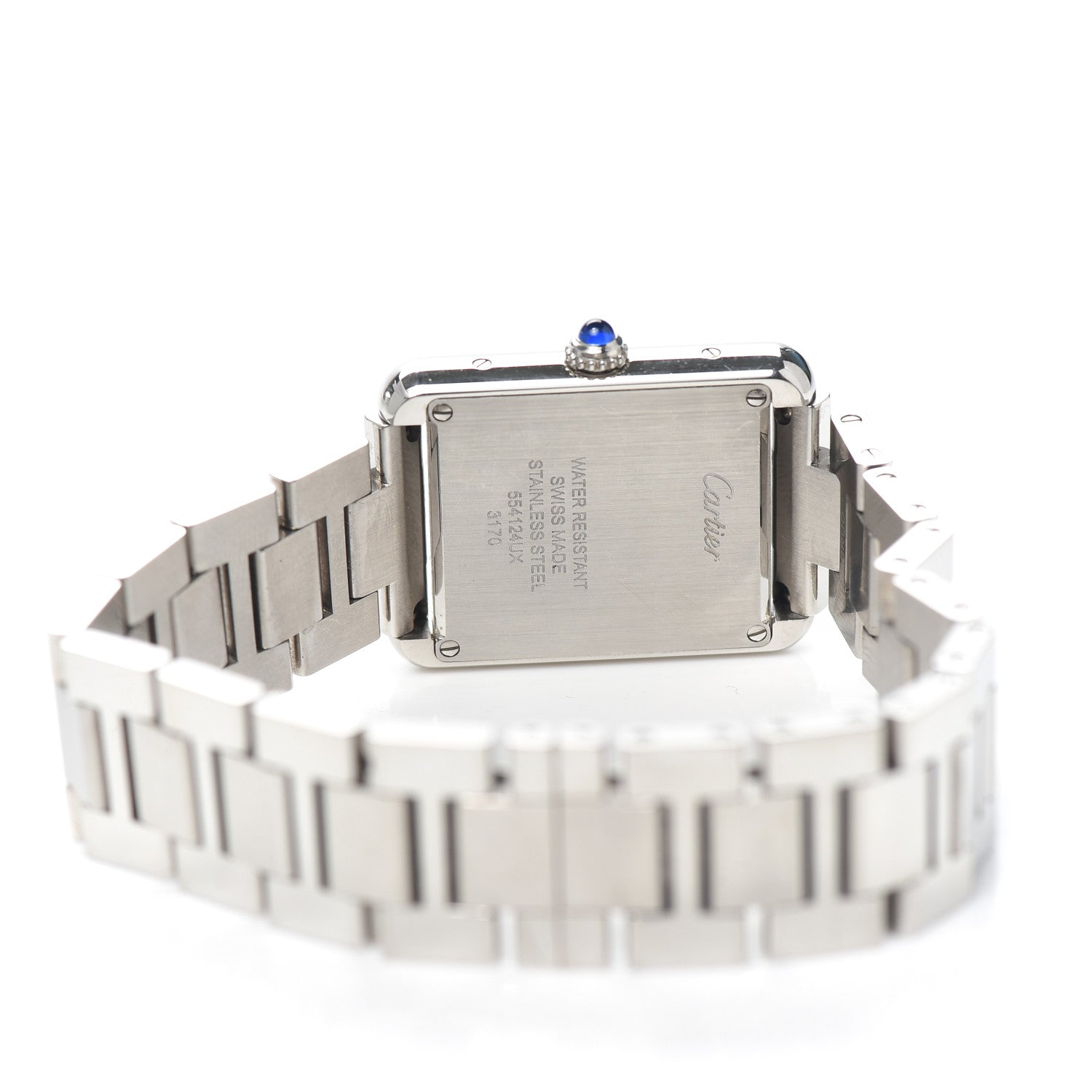 Cartier Stainless Steel 24mm Tank Solo Quartz Watch 4 of 5