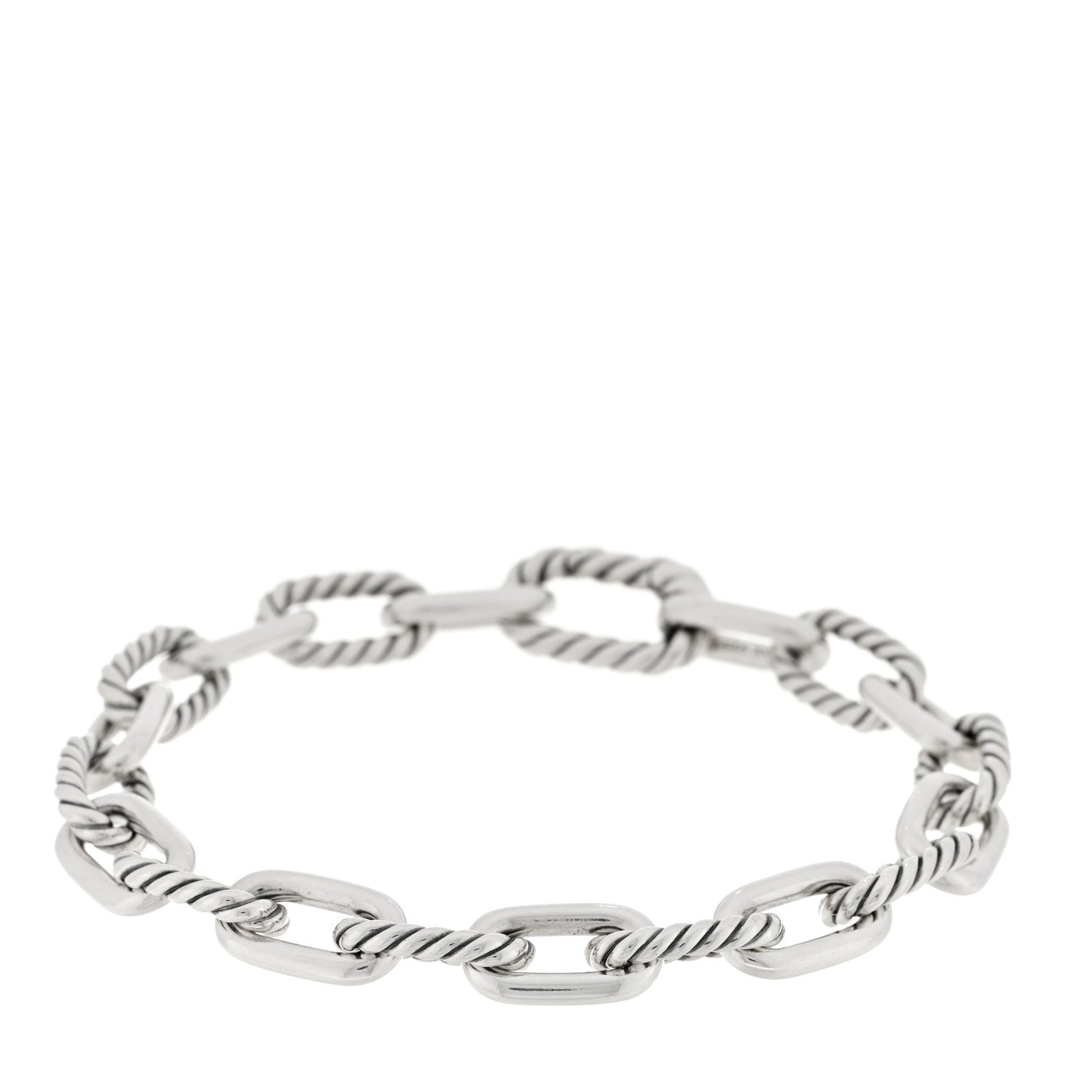 David Yurman Sterling Silver 8.5mm Madison Chain Bracelet 1 of 3