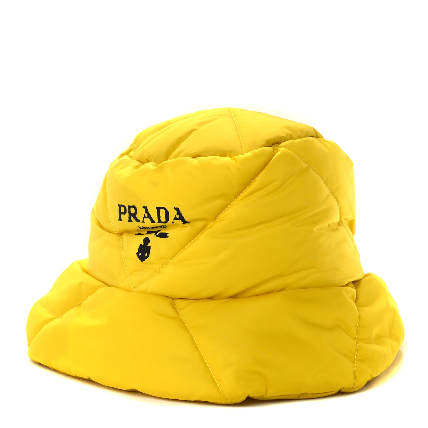 Re-Nylon Mens Padded Bucket Hat XL Giallo