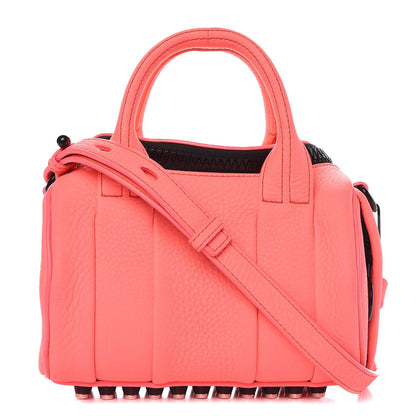 Alexander Wang Pebbled Lambskin Mini Rockie Fluo Coral 1 of 9