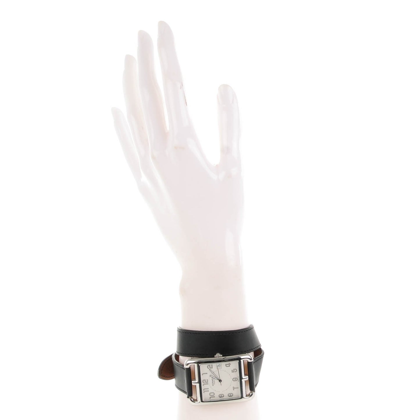 Stainless Steel Barenia 33mm Cape Cod Double Tour Quartz Watch Noir