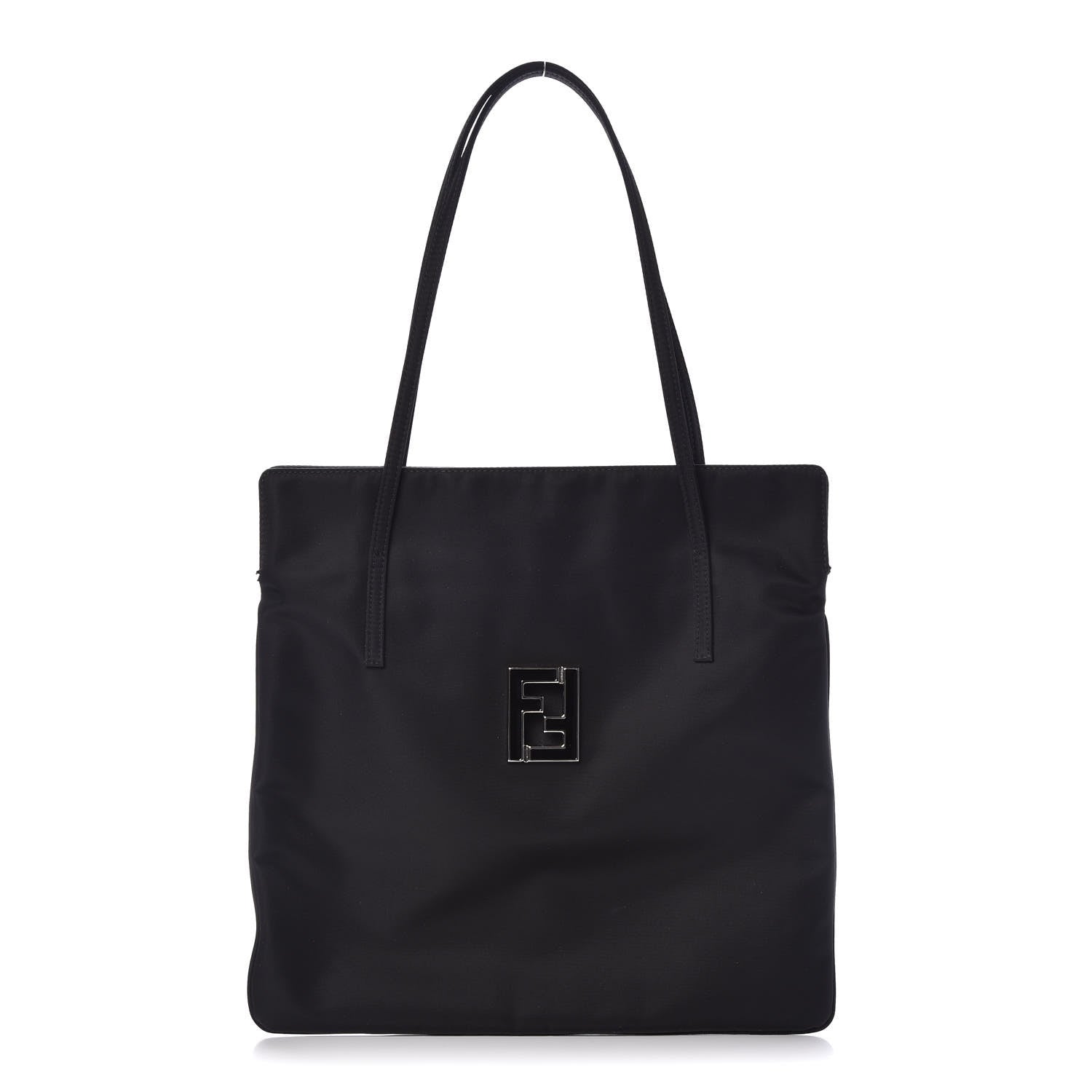 Fendi Nylon Tote Black 1 of 8