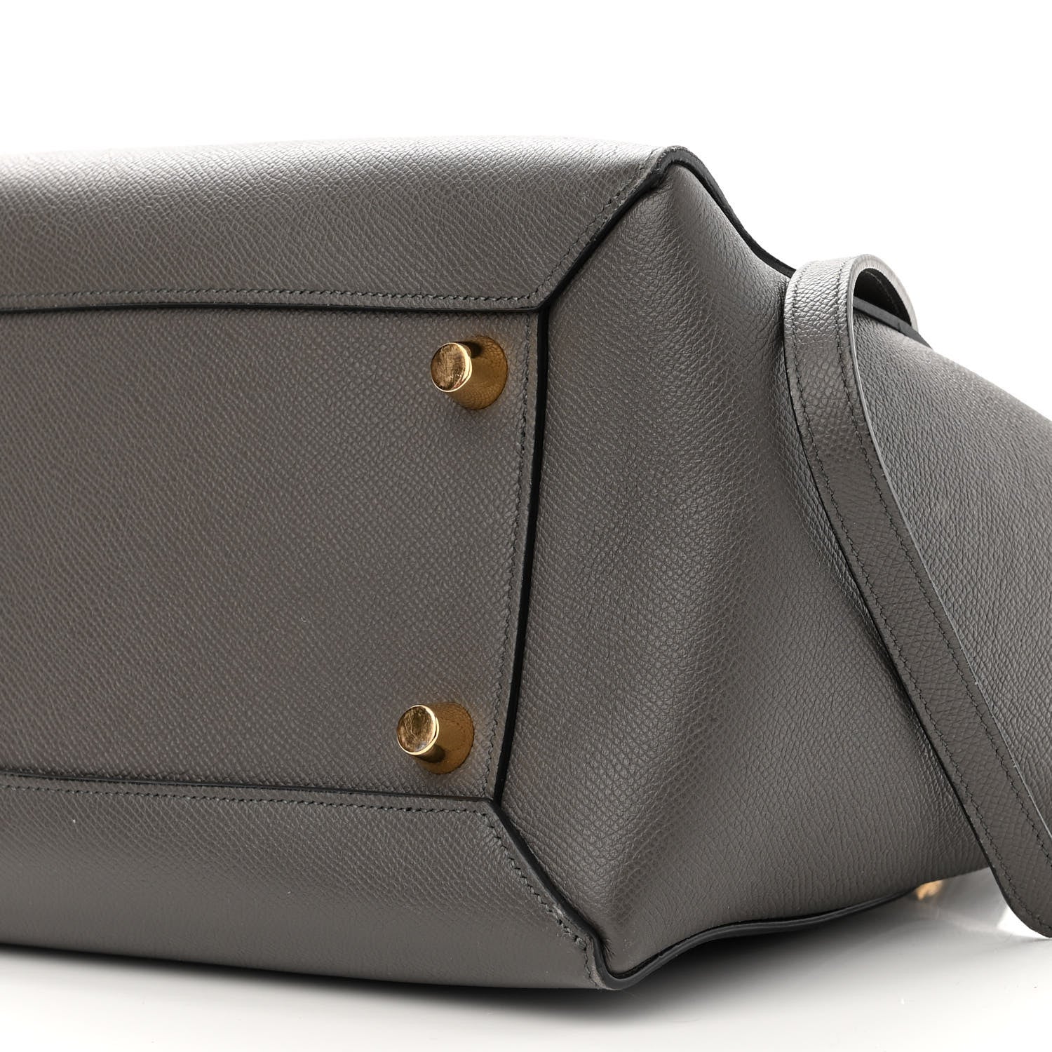 Celine Grained Calfskin Mini Belt Bag Grey 10 of 12