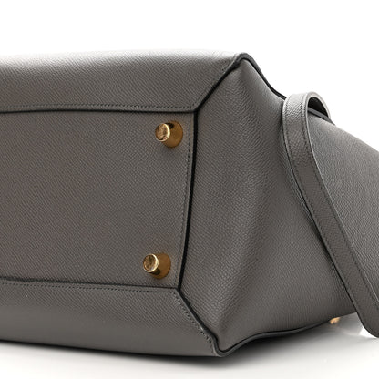 Celine Grained Calfskin Mini Belt Bag Grey 10 of 12