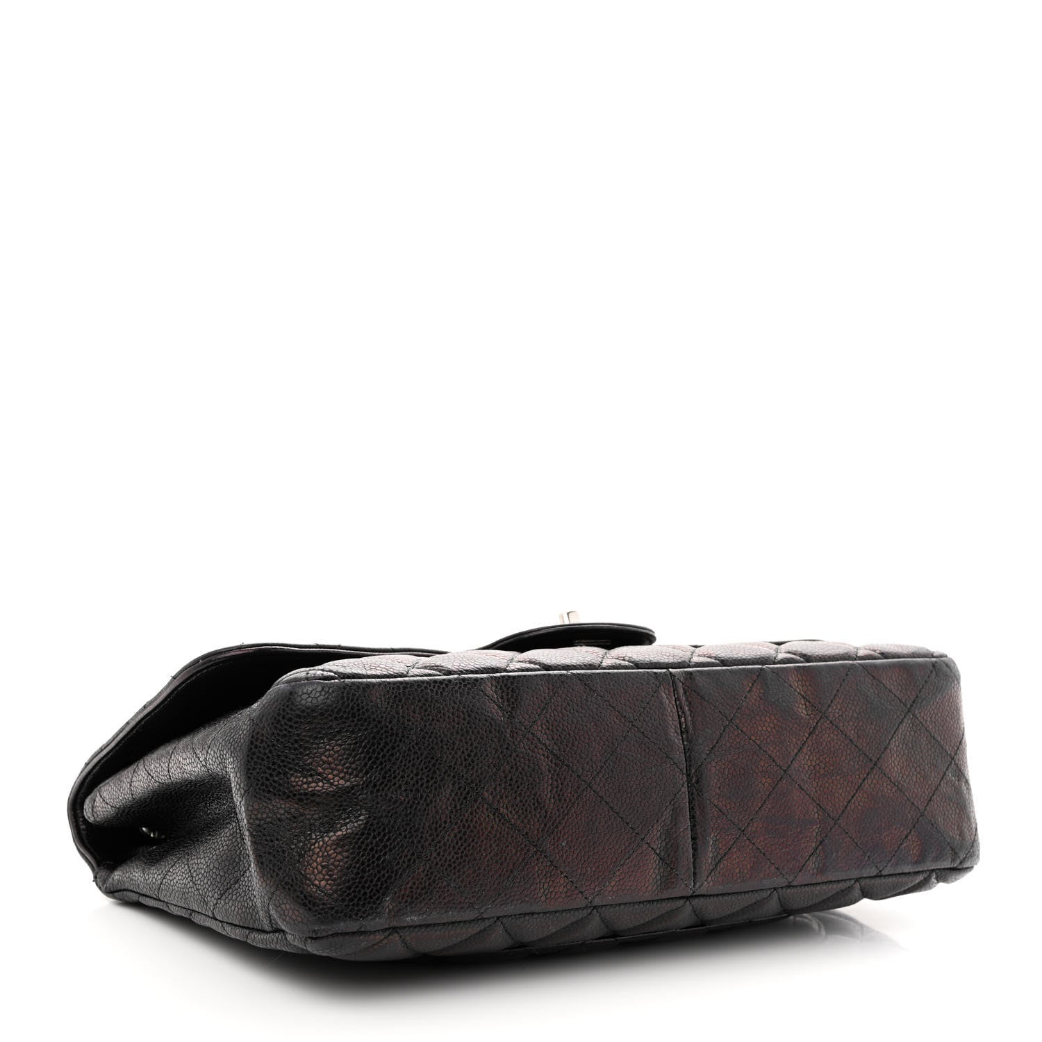 Chanel Caviar Quilted Jumbo Single Flap Black 4 of 9