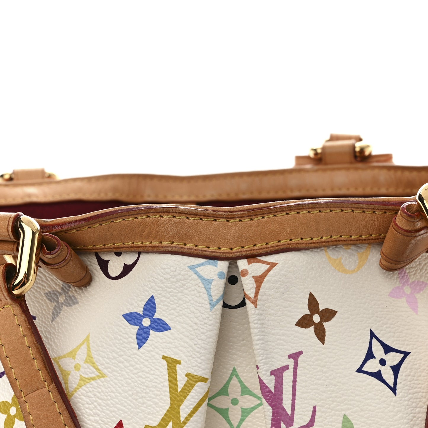 Monogram Multicolor Sharleen MM White