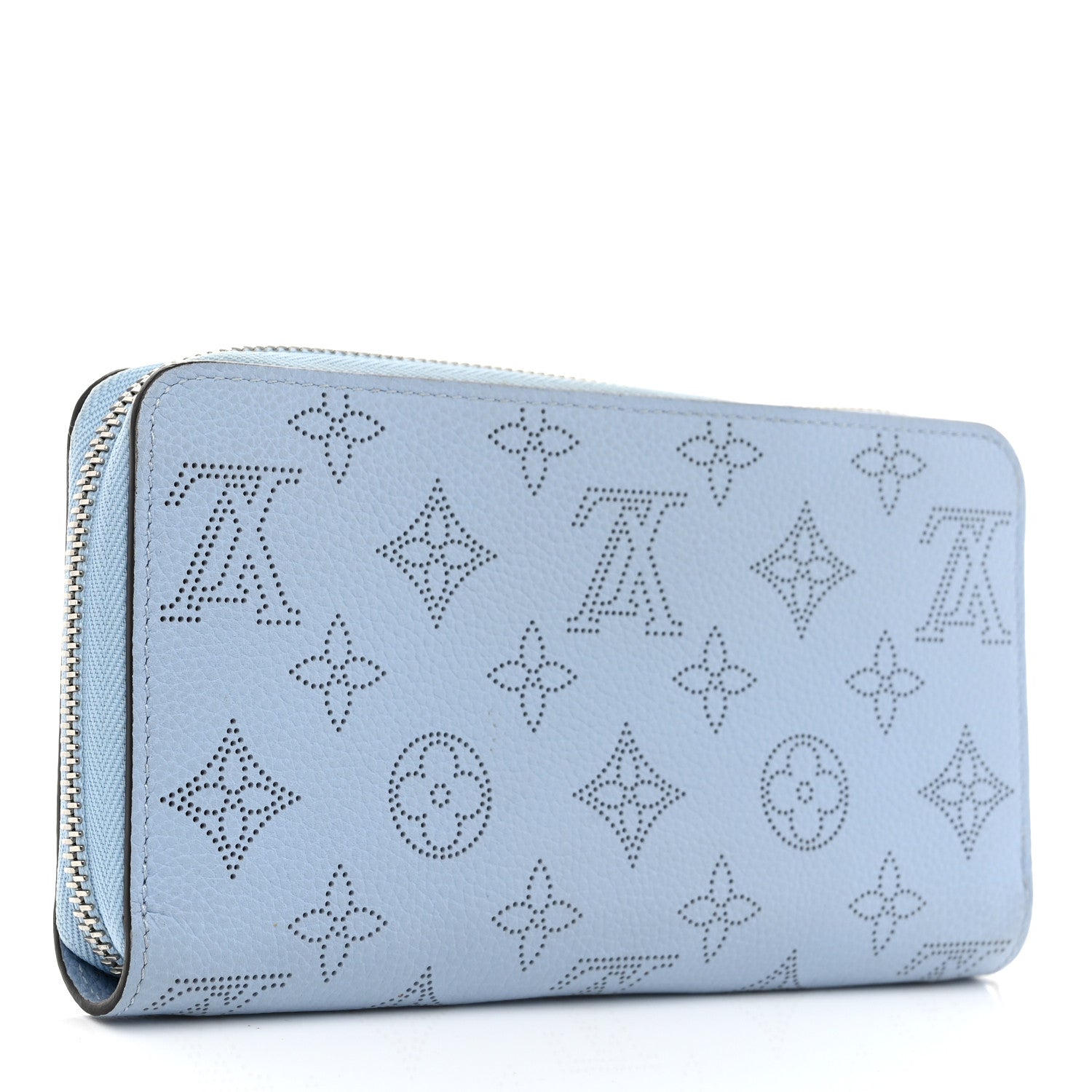 Louis Vuitton Mahina Zippy Wallet Blue Nuage 3 of 6