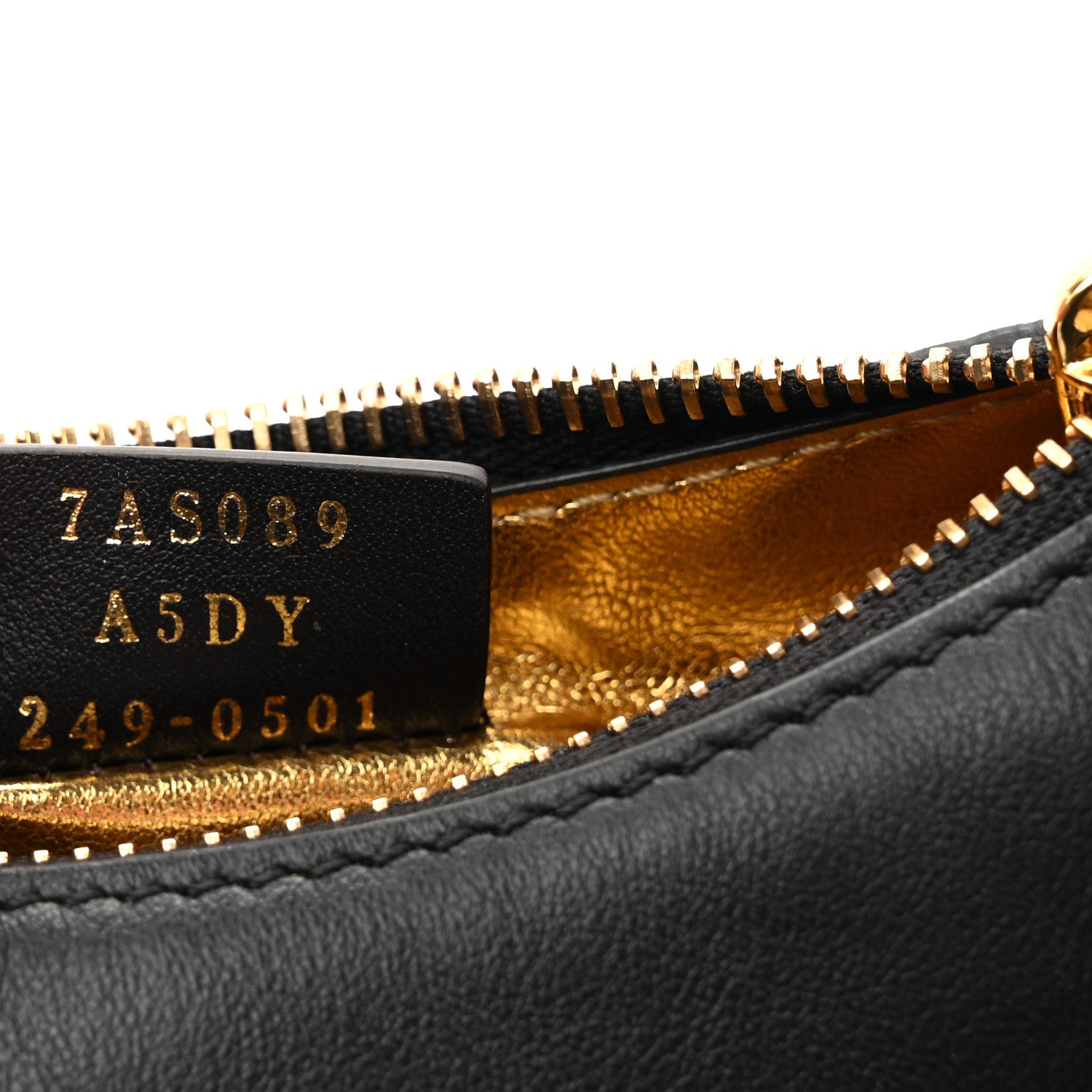 Fendi Vitello Grace Matte Nano Fendigraphy Hobo Charm Black 7 of 11