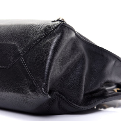 Balenciaga Calfskin Papier Mini A4 Tote Black 8 of 17